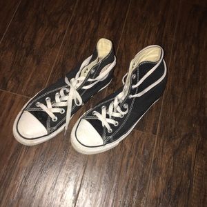 Black Hightop Converse